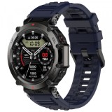 Curea Techsuit W067 pentru Amazfit T-Rex Ultra, Bleumarin, Universal