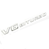 Emblema V6 Biturbo pentru aripa Mercedes, Mercedes-benz