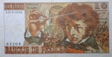 10 franci 1972 Franta, 10 francs 1972, Berlioz, seria V.10 65208