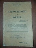 Rationalismul in drept- Ion Luca