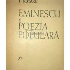 I. Rotaru - Eminescu și poezia populară (editia 1965)