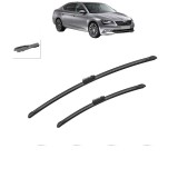 Cumpara ieftin Set 2 Stergatoare SKODA SUPERB III (3V3) 2015-2024, parbriz, Bosch Aerotwin