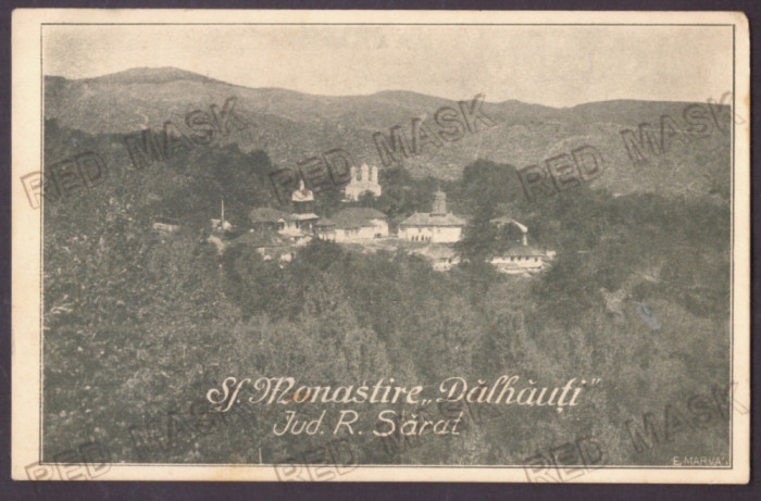 4821 - CARLIGELE, Vrancea, DALHAUTI Monastery, Romania - od postcard - unused