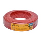 Cablu Solar 6mm Rosu PV1-F din Cupru placat cu Staniu si Izolatie Dubla din PVC, 100ml/Rol