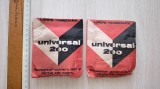 Cumpara ieftin LOT 2 PLICURI VECHI UNIVERSAL 200- REVELATOR PENTRU FILM SI HARTIE FOTO
