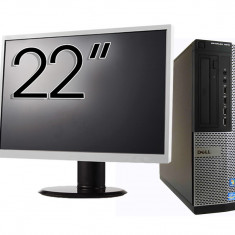 Pachet Calculator Second Hand DELL OptiPlex 7010 Desktop, Intel Core i7-3770 3.40GHz, 8GB DDR3, 240GB SSD Nou + Monitor 22 Inch NewTechnology Media