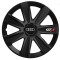 Set 4 capace Roti Gtx Carbon Negru R16, Pentru Audi