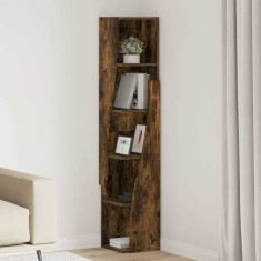 vidaXL Dulap de colț Alb 27,5x27x140cm Lemn compozit 889870