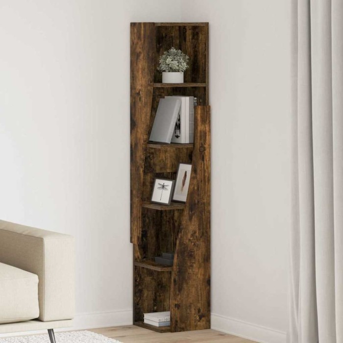 vidaXL Dulap de colț Alb 27,5x27x140cm Lemn compozit 889870