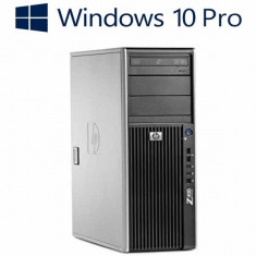 Workstation refurbished HP Z400, Intel Xeon Hexa Core E5649, Win 10 Pro foto