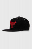 Mitchell&amp;Ness sapca NBA CHICAGO BULLS culoarea negru, cu imprimeu