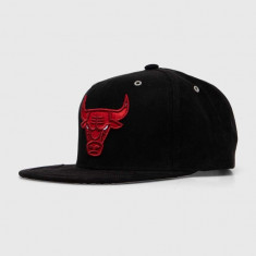 Mitchell&Ness sapca NBA CHICAGO BULLS culoarea negru, cu imprimeu