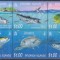 Timbre cu peștii prădători ai mării din Ins. Pitcairn