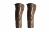 Set 2 Mansoane Bicicleta KRIS Ergo, PVC, 120mm, Maro