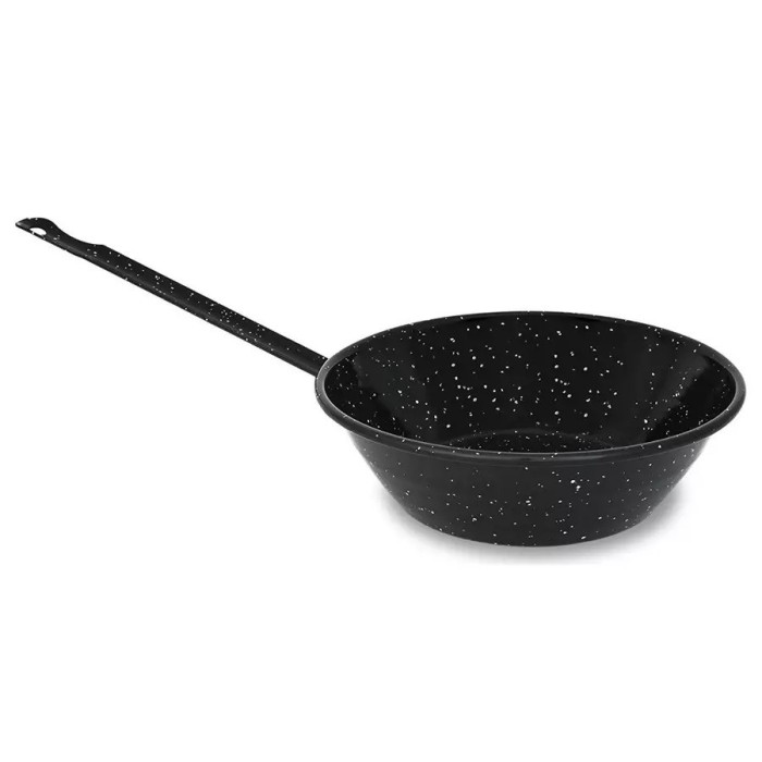 Tigaie pentru paella emailata cu maner, 22 cm Handy KitchenServ
