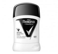 Deodorant antiperspirant stick Rexona Invisible Black&amp;amp;White, Barbati, 50 ml foto