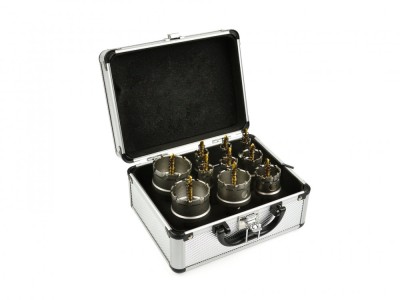 Set 10 carote pentru metal, 16-53 mm, Geko G40202 foto