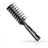 Cumpara ieftin Perie coafat cu peri rari - EUROSTIL - Skeleton - Neagra