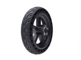 Roata Spate Completa Xiaomi M365/Pro, Anvelopa 8.5x2 Tubeless, Neagra, Trotineta Electrica