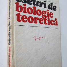 Eseuri de Biologie teoretica - C. Wittenberger