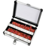 Yato YT-68002 - Set cutite frezat tija 8 mm ambalaj plastic 15 bucati