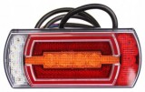 Lampa LED Multifunctionala Auto CLEO LZD2841, 4 functii: Pozitie, Frana, Semnalizare, Mansalier, 12V, Omologata, IP68, 162x70mm
