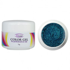 Gel colorat pentru unghii, cu sclipici, 5g ? Spray foto