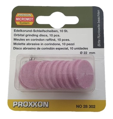 Set discuri abrazive pentru metal Proxxon 28302, O22 mm, 11 piese foto