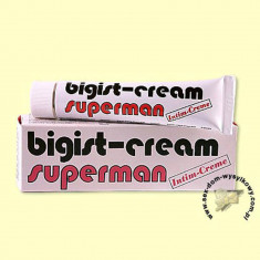 Bigist Supermen - Cremă pentru Mărirea Penisului, 18 ml