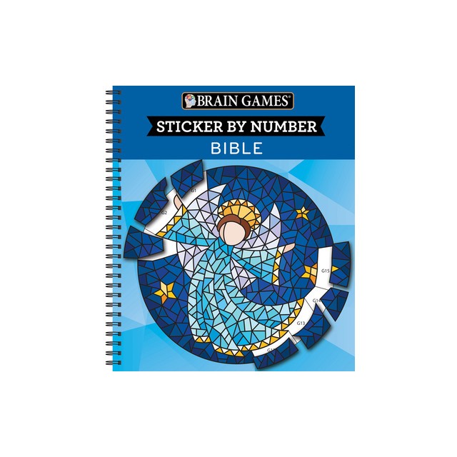 Brain Games Sticker by Number Bible
