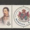ROMANIA 2009 LP 1823 UNIREA PRINCIPATELOR SERIE CU VINIETA 1 MNH NESTAMPILATA