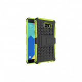 Husa Iberry Armor KickStand Negra cu Verde Pentru Samsung Galaxy A7 A720 (2017)