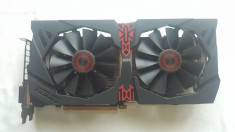 Placa video ASUS Radeon R9 380 STRIX GAMING OC 4GB GDDR5 256-bit BackPlate foto