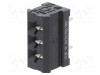 Conector PCB-PCB HARTING har-modular&reg; 3 pini mamă drept THT 20,32mm