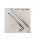 Antena telescopica 5 segmente 140-497mm + balama si surub 3mm ANTENA-RADIO4