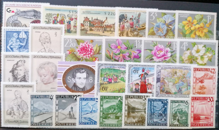 B0109 - lot timbre Austria,sau la alegere lei 3/buc.