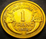 Cumpara ieftin Moneda istorica 1 FRANC - FRANTA, anul 1938 * cod 4055, Europa