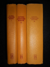 ISTORIA LITERATURII ROMANE 3 volume 1970-1973, editura Academiei, ed. integrala foto