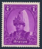 Nepal 1960 - Regele Mahendra, aniversare, personalități, neuzat