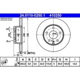 Disc frana ATE 24.0110-0250.1