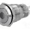Intrerupator anti-vandalism, ON-(ON), &Oslash;19mm, ONPOW - LAS1-AGQ-11D/B/12V