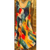 Rochie Vascoza fără m&acirc;neci cod 007Marimea
