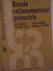 Bazele Rationamentului Geometric - Dan Branzei Eugen Onofras Sebastian Anita Gheorghe,539596 foto