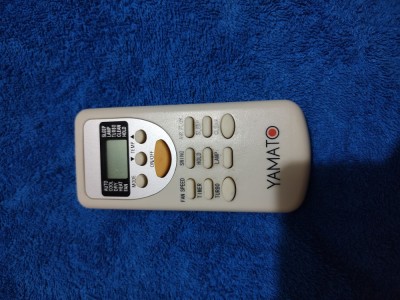 Telecomanda aer conditionat / telecomenzi aer conditionat ORIGINALE, YAMATO , stare foarte buna, perfect functionala !! foto
