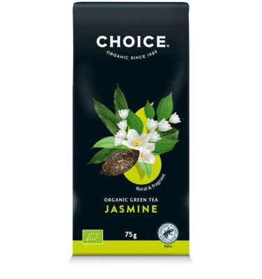 Ceai Verde Jasmin Bio 75 grame Choice foto