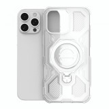 Husa pentru Motorola Edge 60 Fusion / Edge 60, Techsuit, Carbon Shield Pro, Alba