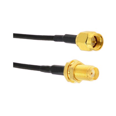 Cablu Coaxial, 3m, SMA Mama-Tata foto