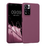 Husa Kwmobile pentru Xiaomi Redmi Note 11 Pro Plus 5G, Silicon, Violet, 58095.187, Carcasa