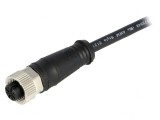 Mufă M12 4 PIN mamă IP67 250V 2m, MOLEX