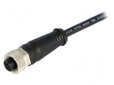Mufă M12 4 PIN mamă IP67 250V 2m foto